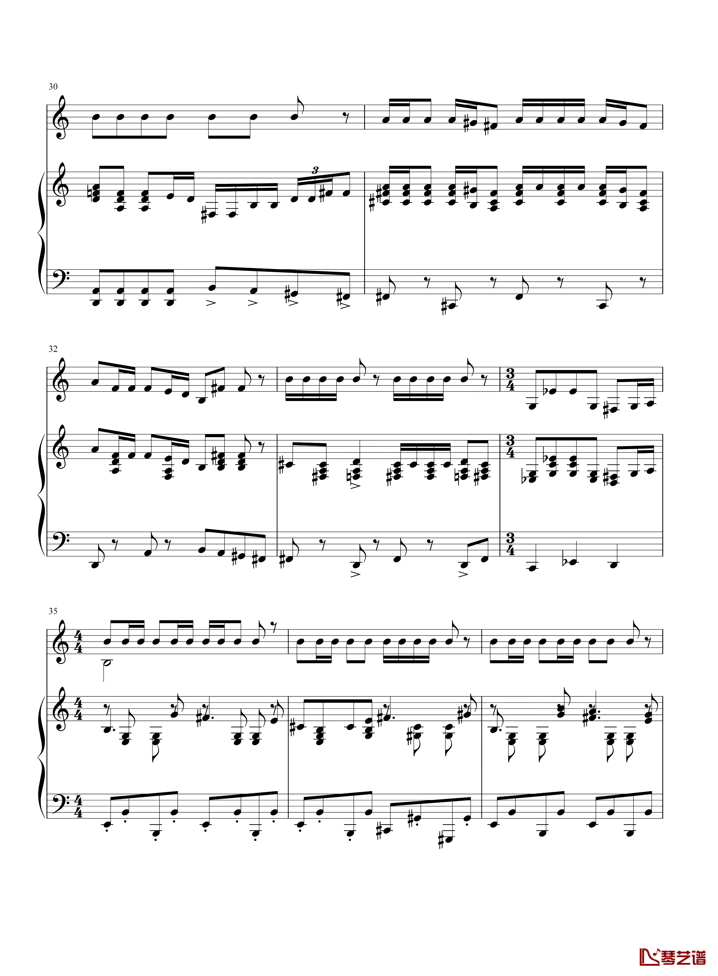 This Is Halloween钢琴谱-Danny Elfman-《圣诞夜惊魂》插曲4